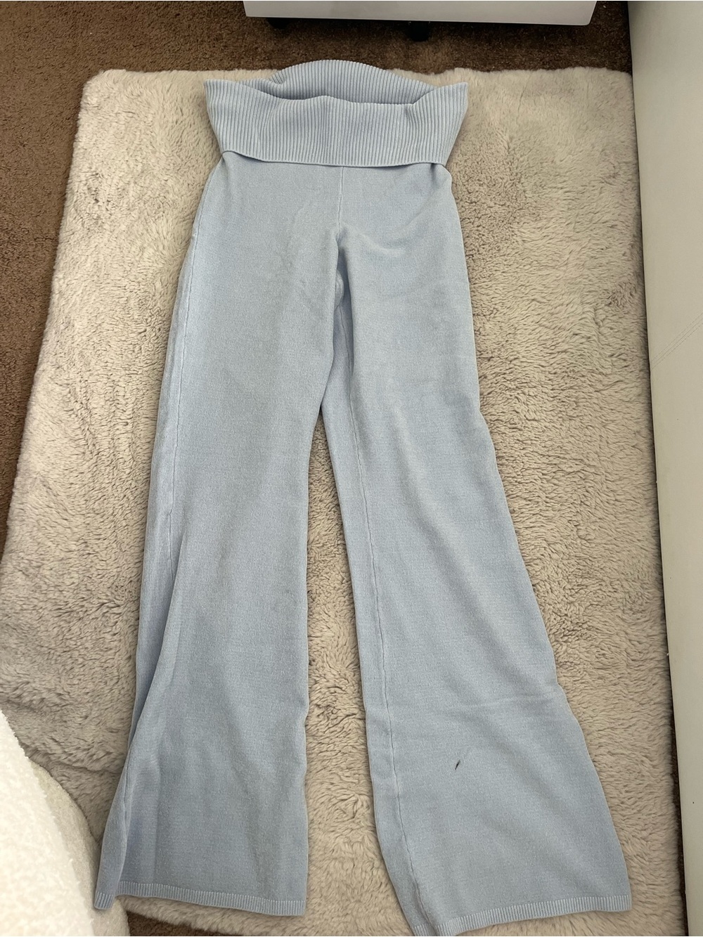 Garage Blue Flare Yoga Pants